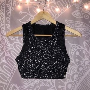 Nicole Miller sports bra/ crop top